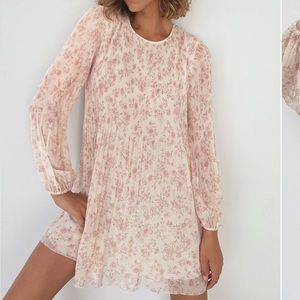 Aritzia Wilfred Floral Daydreamer Mini Dress in Medium